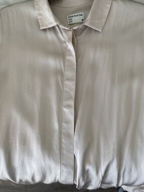 Frank and Oak silky shirt